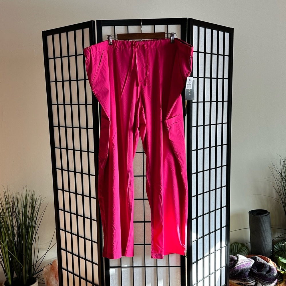Koi Basics Holly Scrub Pants | Flamingo Pink | Size 4X | NWT